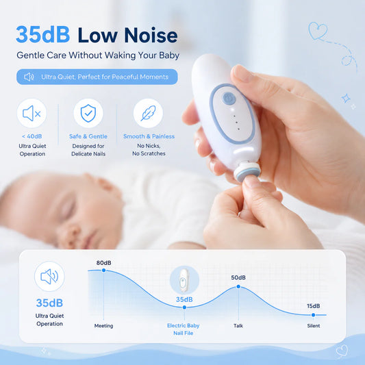 Gentle Baby Nail Trimmer | Rechargeable