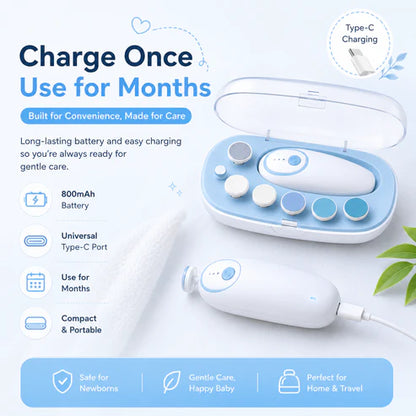 Gentle Baby Nail Trimmer | Rechargeable