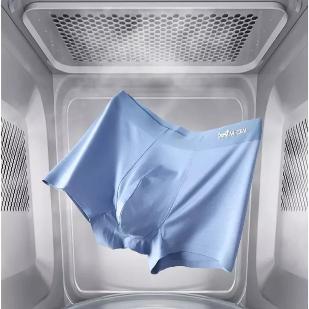 Men's Ice Silk Briefs Boxers (Pack of 3)